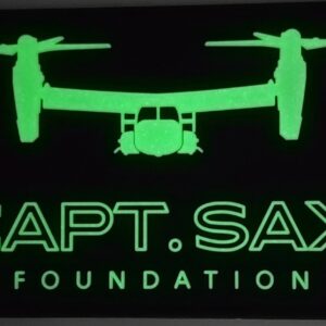 A picture of the logo for the raft. Sax foundation