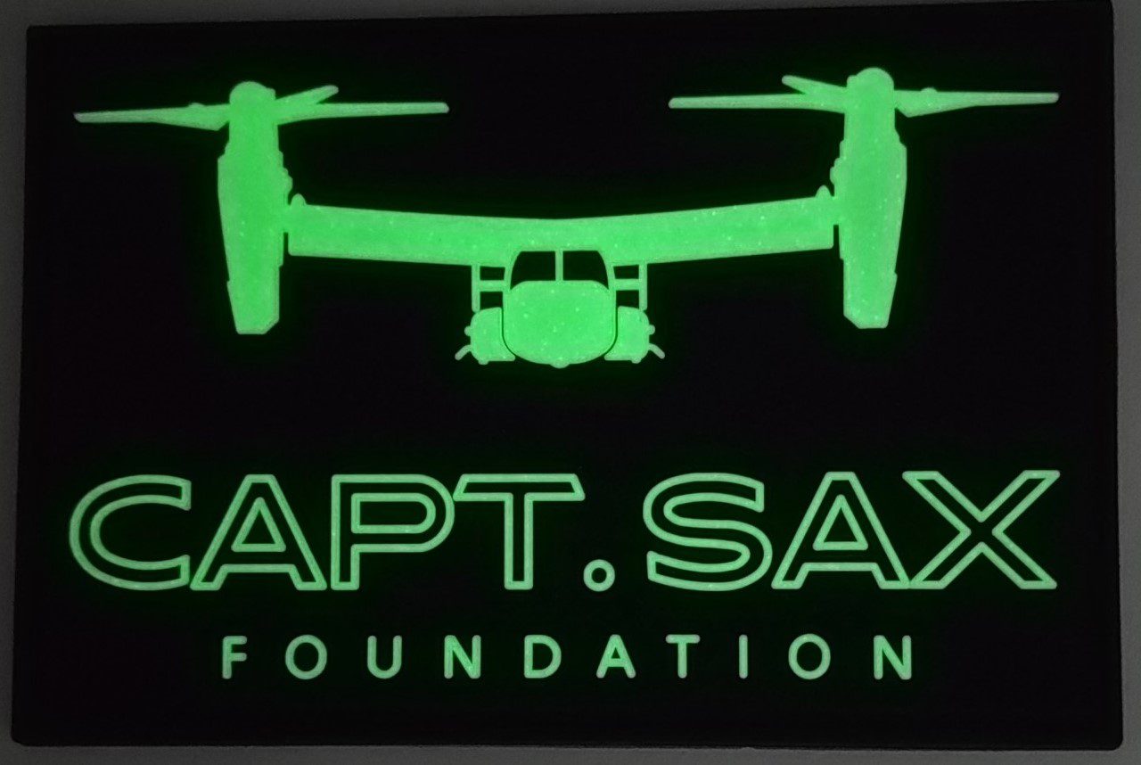 A picture of the logo for the raft. Sax foundation