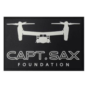Glow in the Dark Capt Sax Foundation Logo Patch