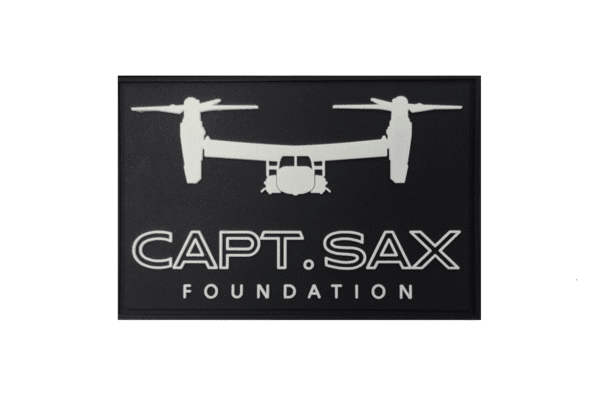 Glow in the Dark Capt Sax Foundation Logo Patch