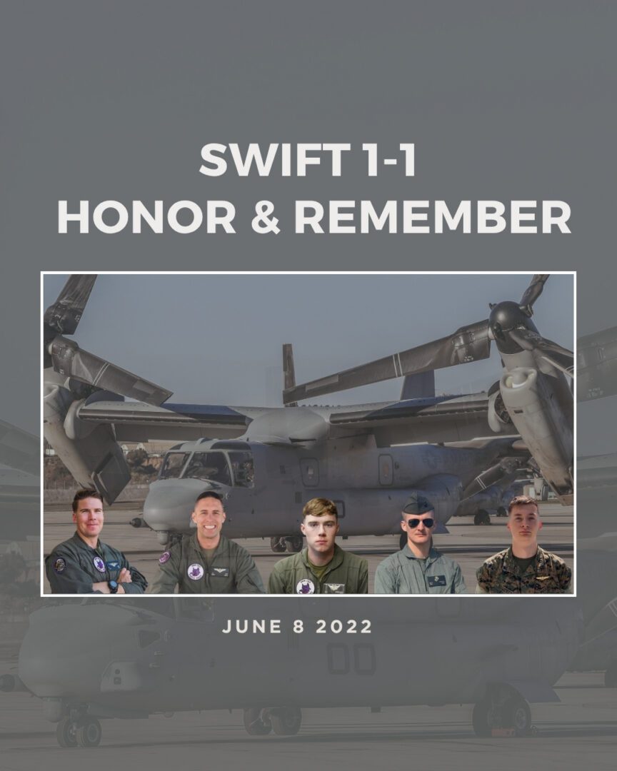 Capt Nicholas Losapio, Capt John Sax, Cpl Seth Rasmuson, Cpl Nathan Carlson, LCpl Evan Strickland. We Honor Them. We Carry them Forward. 