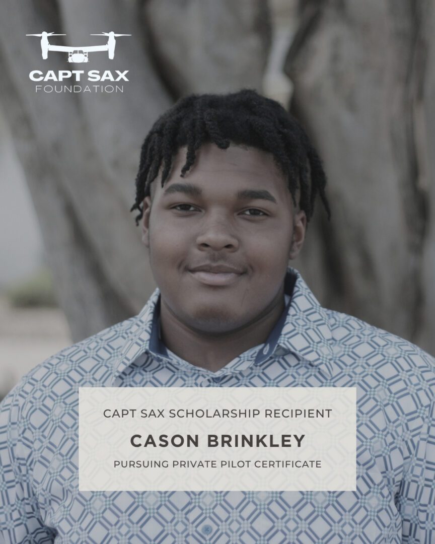 The Capt Sax Foundation helps students and pilots continue training, pursue certifications, and build meaningful careers in aviation.